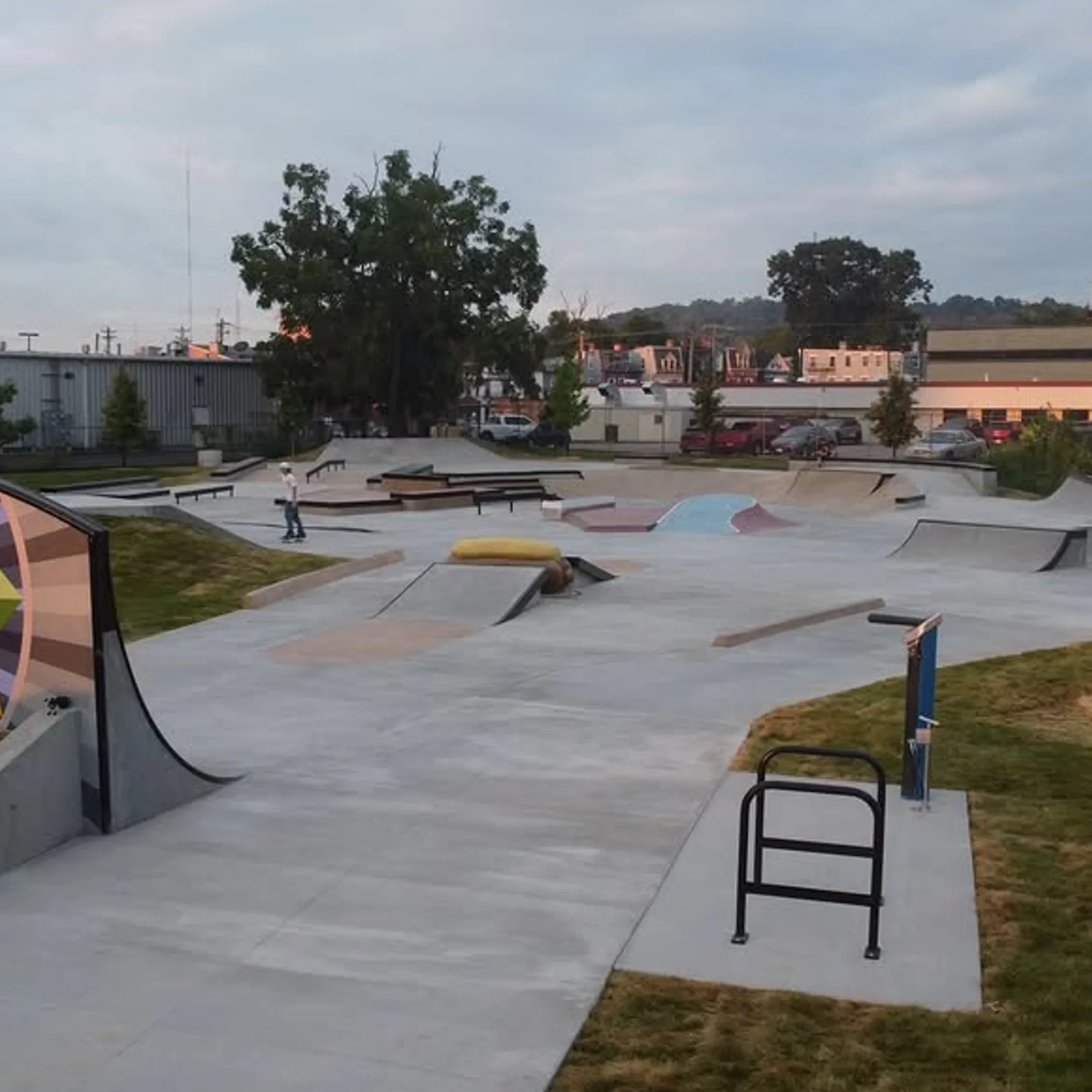 clean, well-maintained skate facility