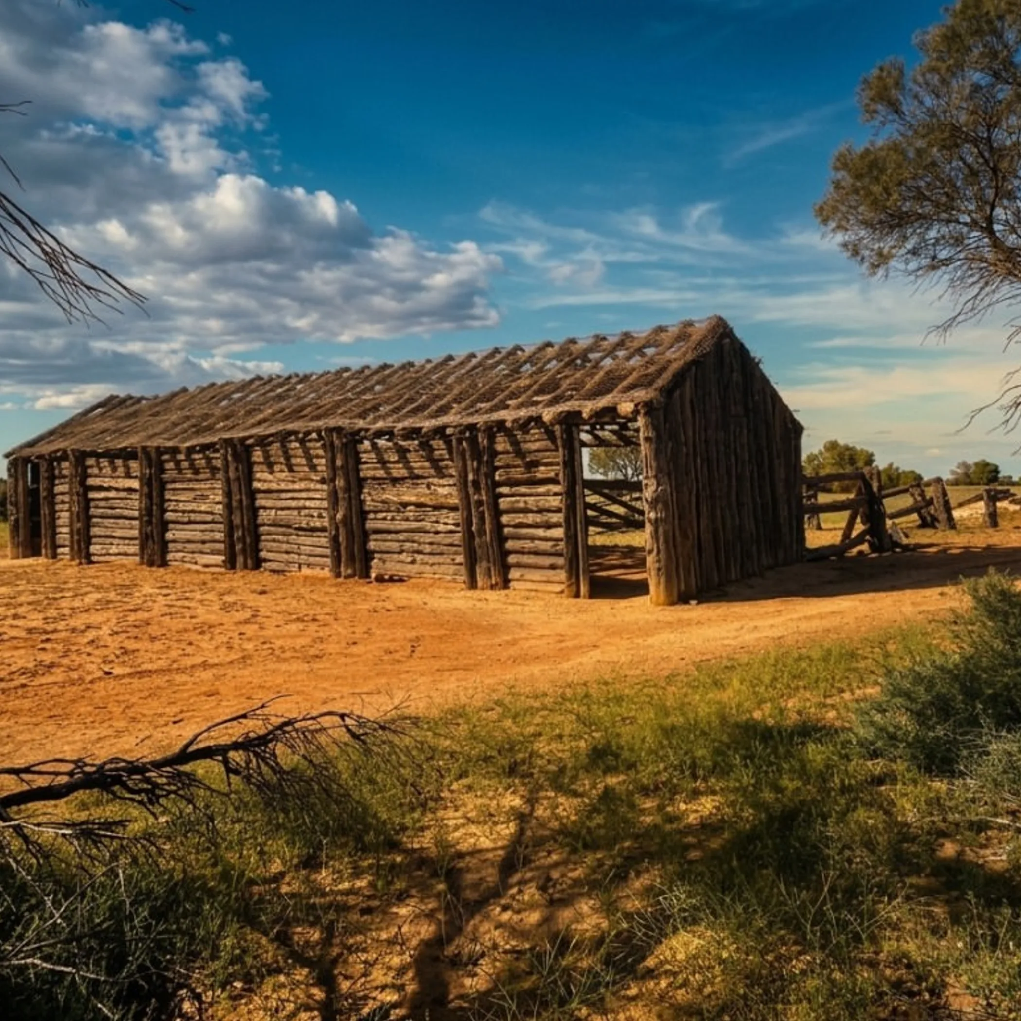 australian outback historic site