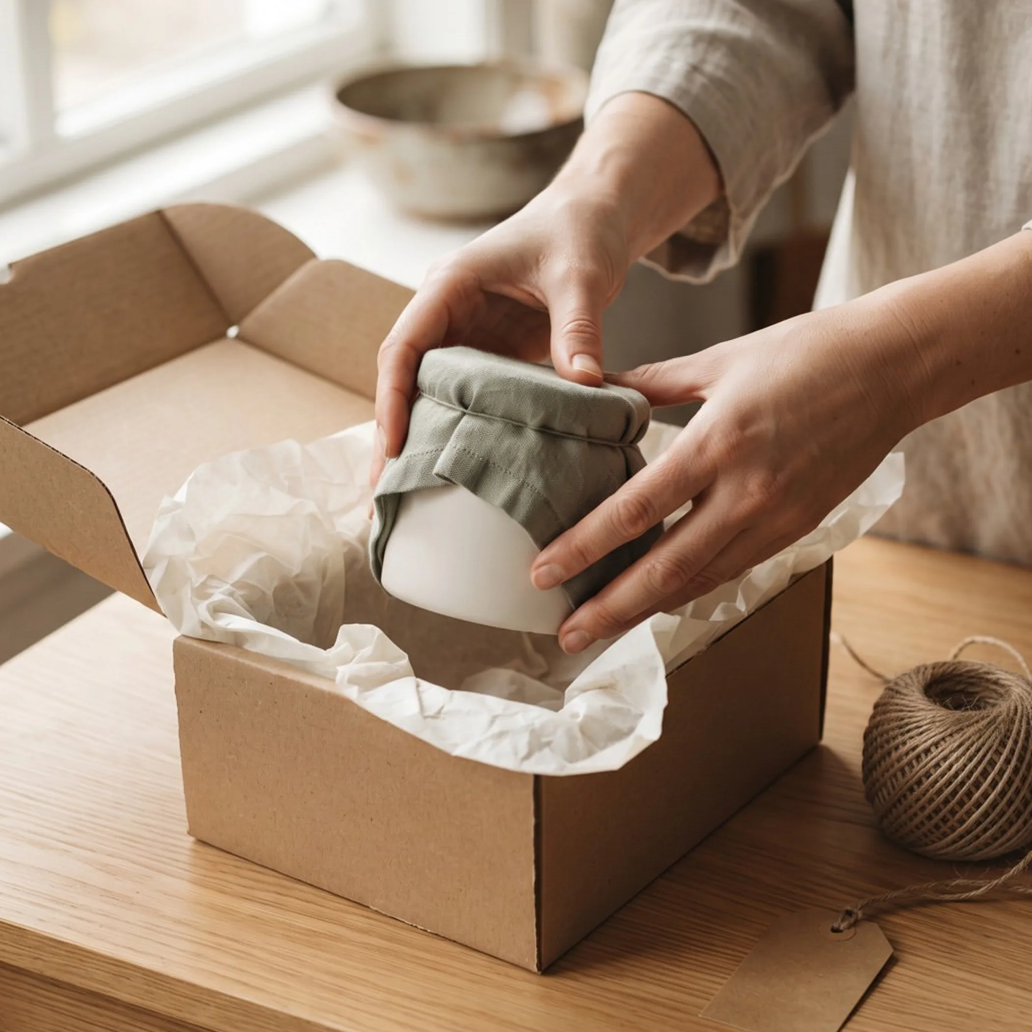 order fulfilment with sustainable packaging