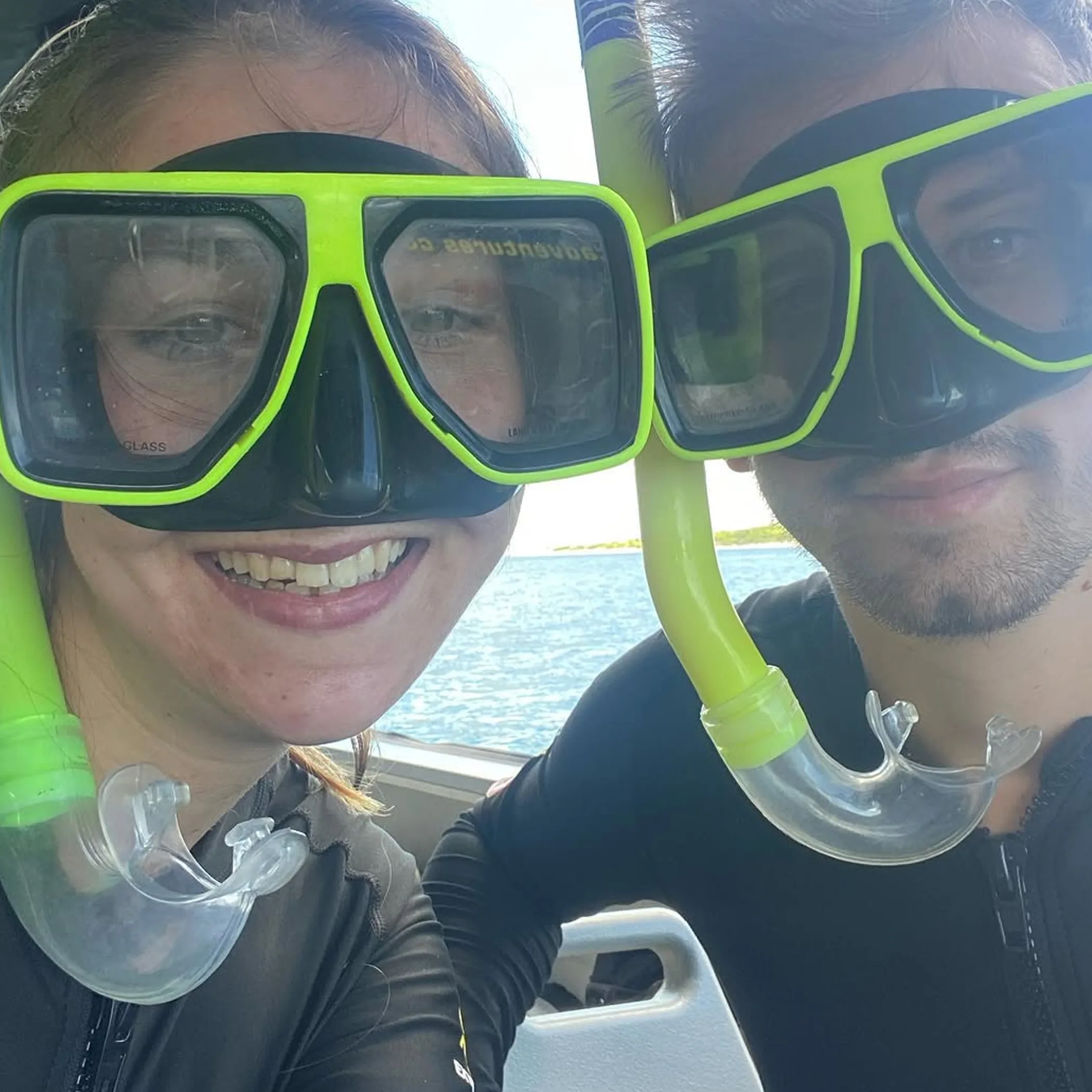 clear snorkeling conditions at great barrier reef